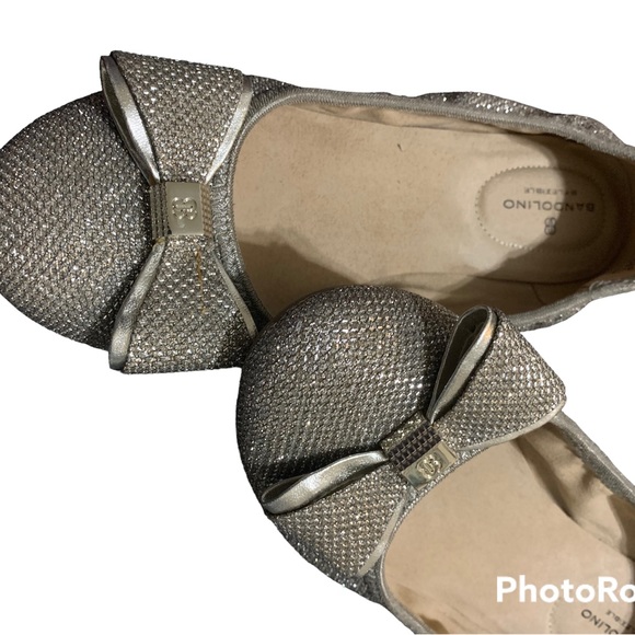 Bandolino Glitter flats. - Picture 7 of 8